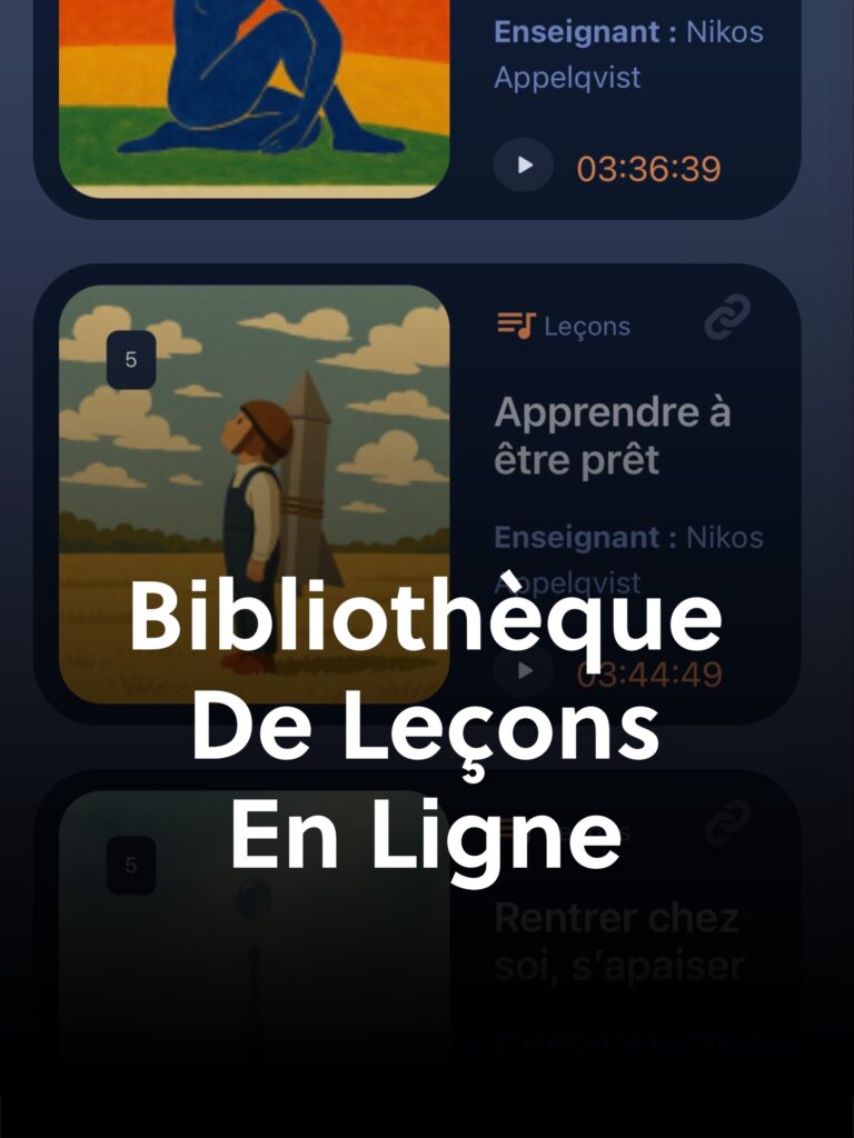 Accès à la Bibliothèque de Leçons