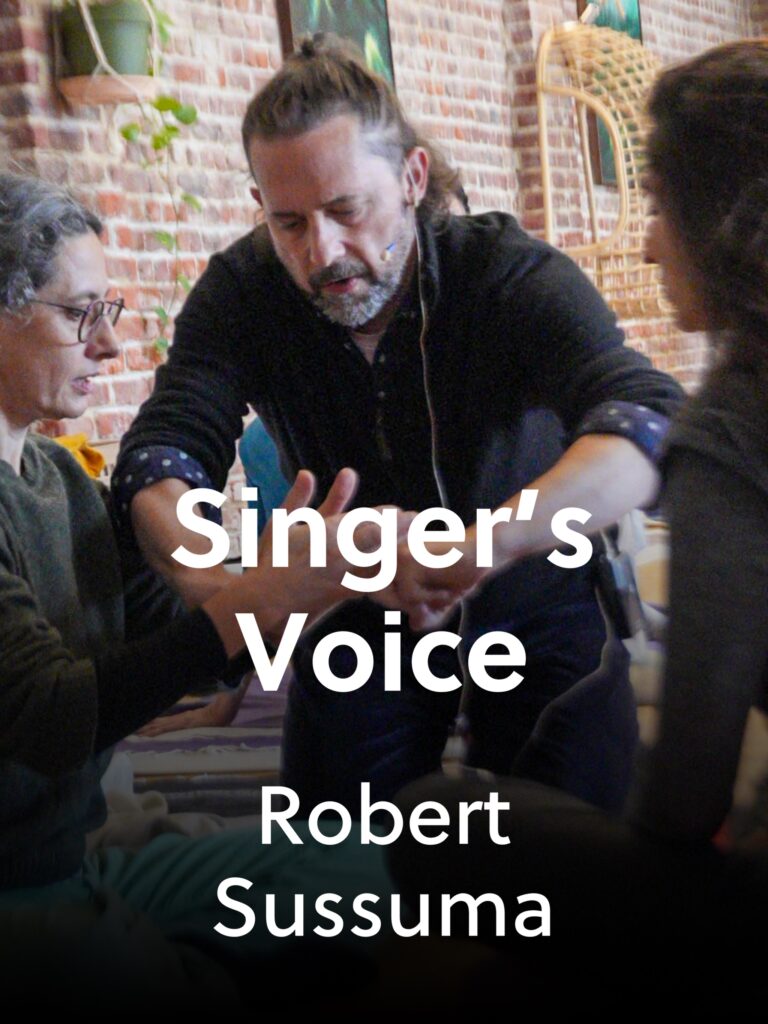 The singer’s voice